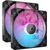 Corsair iCUE LINK RX140 RGB Black 140mm Twin Fan Starter Kit