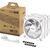 ASUS PRIME MR120 FAN ARGB REVERSE WHITE 3IN1 | 90DA00L3-B09020