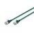 DIGITUS DK-1632-A-003S-G Cat 6A Slim Cable 0.3m Green