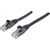 Intellinet Network Patch Cable, Cat6, 1m, Black, CCA, U/ | 342049