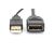 DIGITUS - Adapter cable - HDMI male to USB, Dis | AK-330101-002-S
