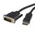 StarTech DP2DVIMM10 DisplayPort to DVI-D Cable 3m