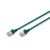 DIGITUS DK-1632-A-003S-G Cat 6A Slim Cable 0.3m Green