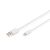 DIGITUS Lightning cable Lightning (M) to USB DB600106-010-W