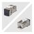 StarTech.com Cat6A STP Toolless Keystone 90° 10-Pack Silver