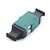 StarTech.com MPO/MTP Fiber Coupler Male to Female Aqua