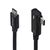 StarTech.com Thunderbolt 5 Cable Right-Angle 240W 0.8m Black