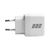 EFB G201A1CE 20W GaN USB-C + USB-A Charger White