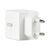 EFB G201CE 20W GaN USB-C Charger with 2 m Cable White