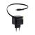 EFB G352CE 35W GaN Charger Retractable USB-C Cable Black