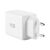 EFB G452CE 45W GaN Dual USB-C Charger with 2 m Cable White