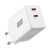 EFB G452CE 45W GaN Dual USB-C Charger with 2 m Cable White