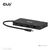 Club 3D CSV-2552 9-in-1 USB-C Hub Dual HDMI 100W PD