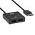 Club 3D CSV-1009 DisplayPort 2-in-1 Bi-Directional Switch 8K