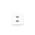 DICOTA D32186 2-Port GaN USB-C Charger 100W White