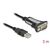 DeLOCK Adapter USB Type-A to 1 x serial RS-232 DB9 - USB  | 65962