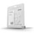 Lindy 40439 USB-C Port Blocker Pack White 10 Locks