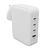 Targus HyperJuice 145W GaN Travel Charger 4-Port White
