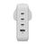 Targus HyperJuice 145W GaN Travel Charger 4-Port White