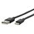 Mobilis Energia USB-A to USB-C Cable 1 m Black