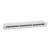 equip 326324 Premium Cat 6 Shielded 24-Port 1U Panel Grey