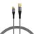 EFB USB-A to USB-C Cable 3 m 60 W Braided Grey