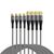 EFB USB-A to USB-C Cable Set 4 Pcs 0.5/1/2/3 m Grey