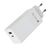 Techly 100 W USB-C PD + USB-A Wall Charger White