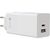 Techly 100 W USB-C PD + USB-A Wall Charger White