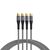 EFB USB-C Cable 2-Pack 1 m 100 W PD 5A Grey