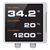 COUGAR Poseidon Vistek Pro ARGB 240 LCD AIO Cooler White