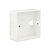 Delock 86128 Back Box for Wall Outlets 80x80 mm White