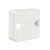 Delock 86128 Back Box for Wall Outlets 80x80 mm White