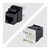 StarTech.com C6KEY110180BK24PK Cat6 Keystone Jack Black