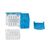 StarTech.com C6KEY110BL24PK Cat6 Keystone 24PK 90° Blue