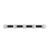 equip 327321 19" 1U Cable Management Panel Brush Grey