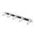 equip 327321 19" 1U Cable Management Panel Brush Grey