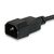 equip 112109 Power Cord C14 to C13 1.5m Black