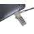 Conceptronic CUSTODIO01BW Combination Wedge Laptop Lock