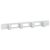 Intellinet 711043 19" 1U Cable Panel 4 Short Rings Grey