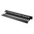 DIGITUS 19" 1U Cable Management Panel, Black