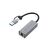 Conceptronic ABBY08G USB-A USB-C Gigabit Ethernet Adapter Grey