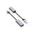 Conceptronic ABBY08G USB-A USB-C Gigabit Ethernet Adapter Grey