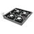 DIGITUS DN-19 FAN-4-B-N Roof Fan Unit, 4 Fans, Black