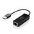 LevelOne USB-0401 USB-A Gigabit Ethernet Adapter Black
