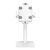 Manhattan Anti-Theft Kiosk Tablet Stand 7.9-11" White