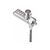 StarTech.com dual-access K-Slot laptop lock with 2m steel cable