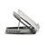 BakkerElkhuizen Ergo-Q 330 Circular light grey and black laptop stand