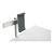 DURABLE Silver Tablet Holder with Desk Clamp and Swing Arm