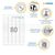 HERMA Removable Labels 35.6x16.9 mm White 2000 pcs